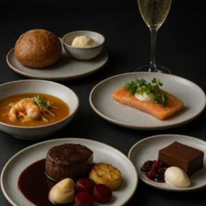 4-retters nytårsmenu